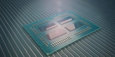 AMD EPYC Vorderseite DIE Rendering