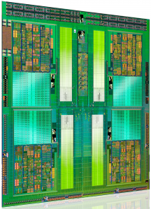 AMD 8-Core Zambezi Die-Shot