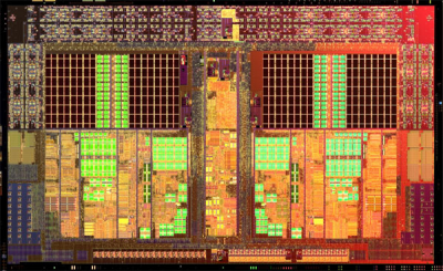 AMD Athlon II X2 Prozessor Die-Shot