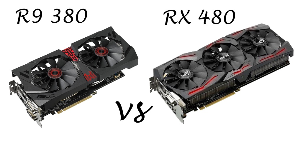 Hero ImageASUS ROG STRIX RX480 vs. ASUS STRIX R9 380