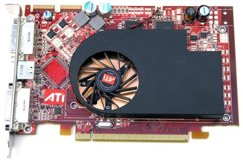 ATi Radeon X1650XT Referenzdesign PCIe Board