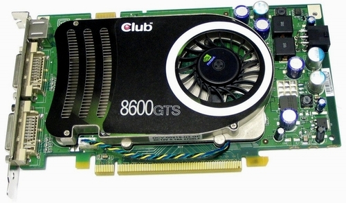 CLUB3D GeForce 8600 GTS