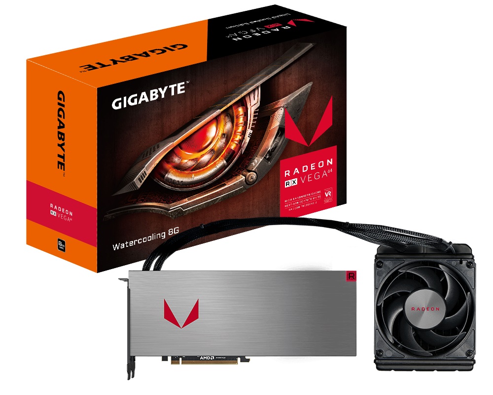 GIGABYTE Radeon RX Vega 64 Liquid Cooled