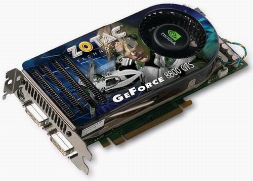 ZOTAC GeForce 8800 GTS 640